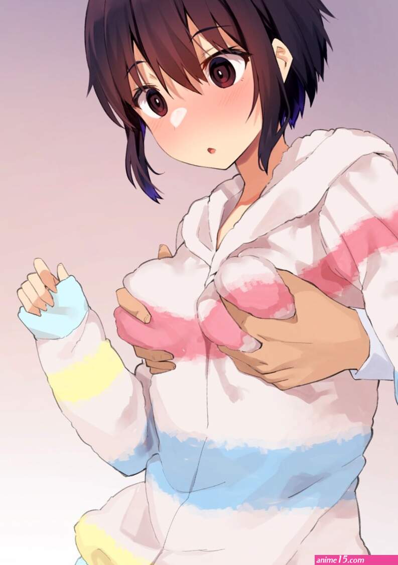 hitoiki breast grab pajama