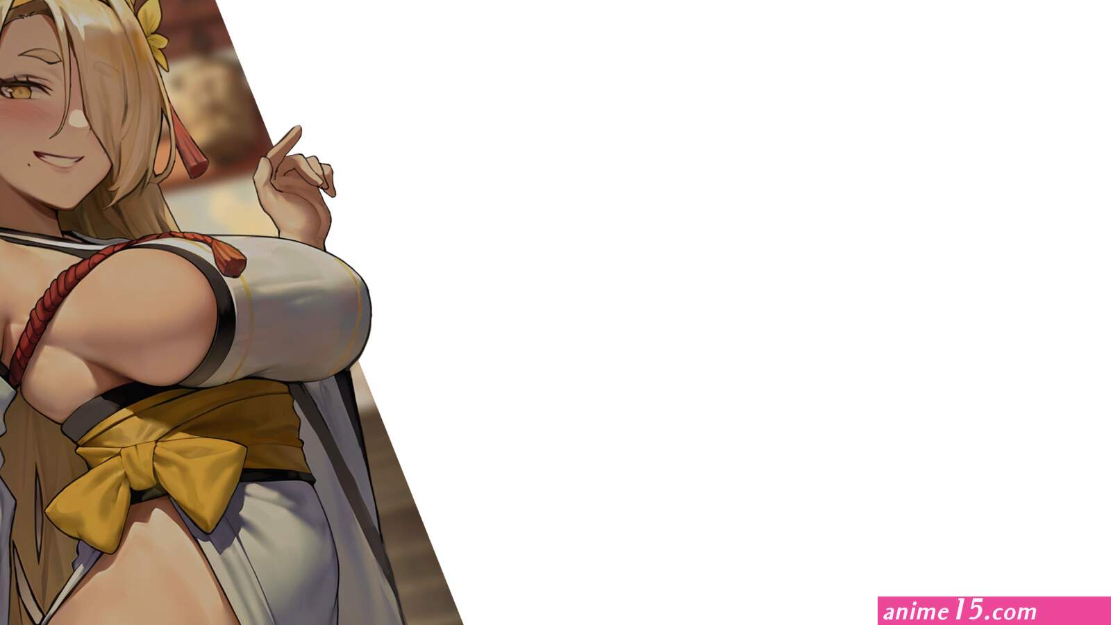 girl hot sexy boobs anime pretty blonde big boobs 3840x2160