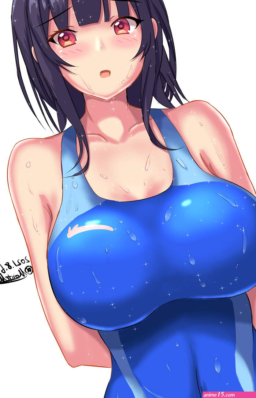 Wallpaper : anime girls big boobs Kantai Collection Takao KanColle short hair black hair artwork digital art fan art huge breasts 1145x1775