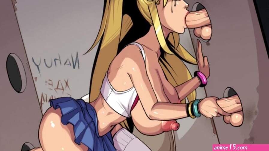 Gloryhole Slut Gangbang Hentai Cartoon
