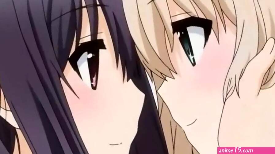 Attractive cuties make love in uncensored anime lesbian porn