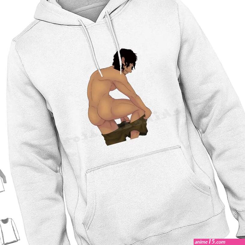 Caught Changing Hoodies Long Sleeve Butt Ass Nsfw Anime Man Hot Hot Anime Guy Shirtless