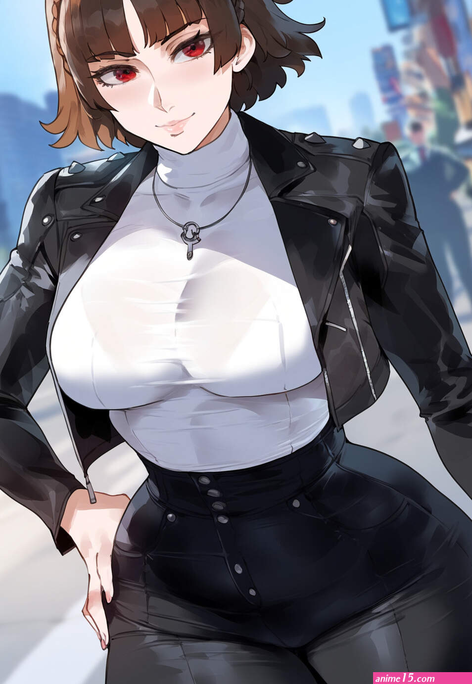Makoto Niijima PAWG Vs BBC Tier 2 Request by CreamyAi from Patreon