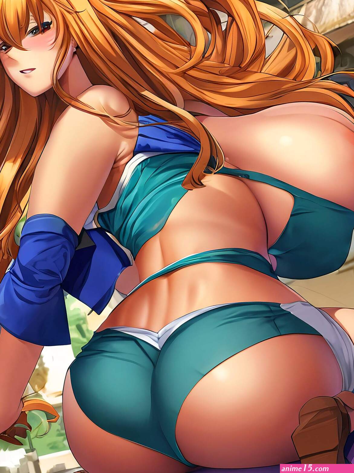Porn image of big tits huge boobs perfect body 20 anime woman big ass created by AI