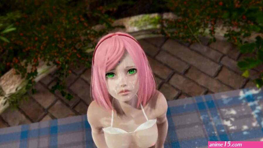 Sakura Haruno POV Blowjob Anime Porn Naruto 3d Hentai