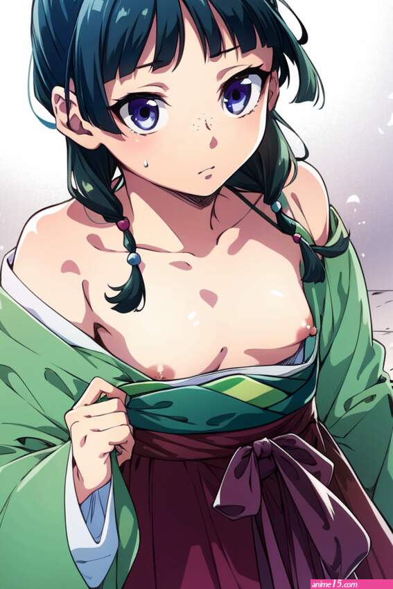 MaoMao shows nipples by makimakilovelove on DeviantArt