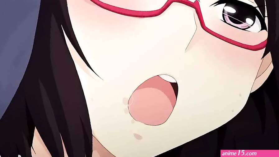 Cute anime girl learning how to sucking dick