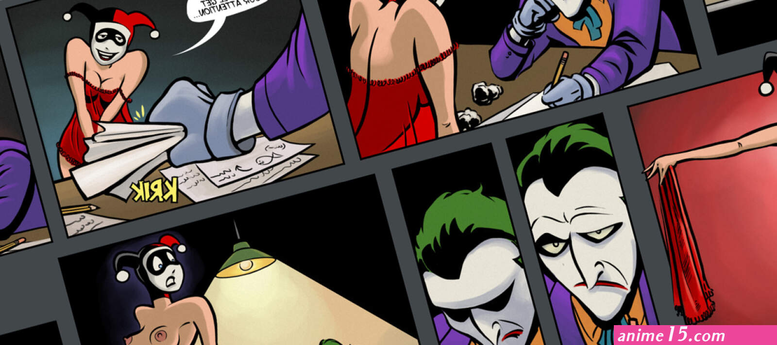 Post 749796: Batman:TheAnimatedSeries Batmanseries comic DC DCAU HarleyQuinn Joker MacabroDentist