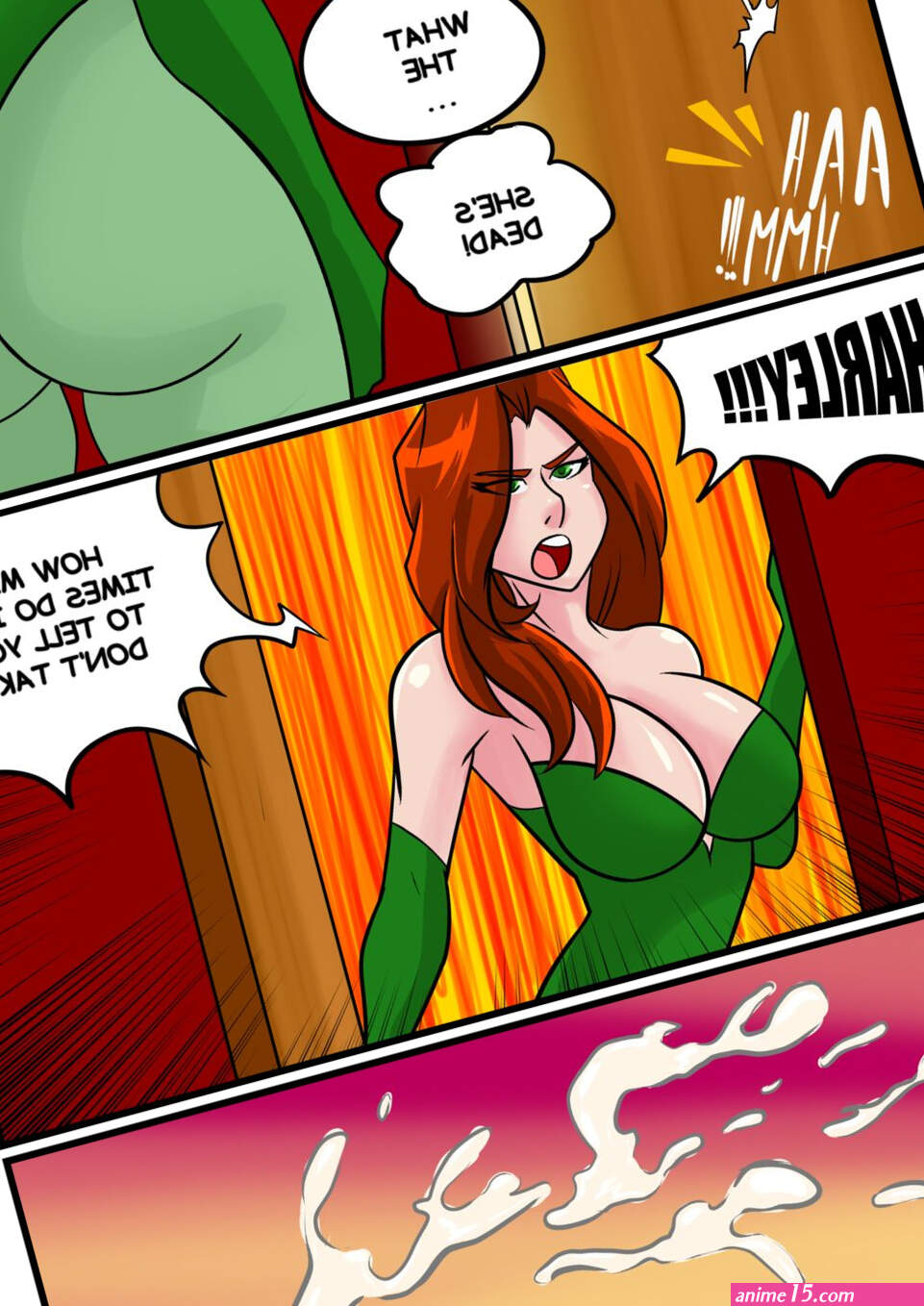 Harley Quinn fucking with Batman
