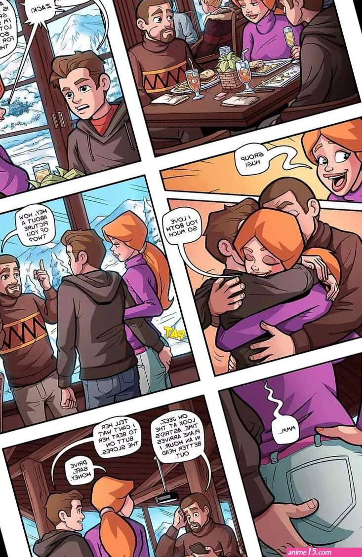 Porn comic Snowed In sex comic best friend