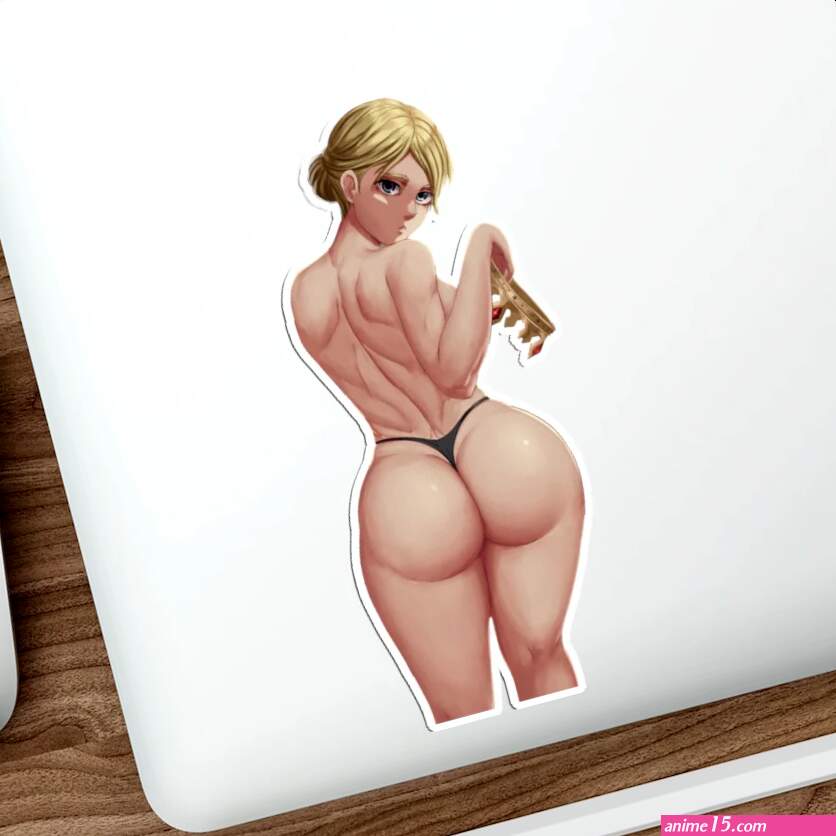 Big Butt Christa Lenz Waterproof Sticker