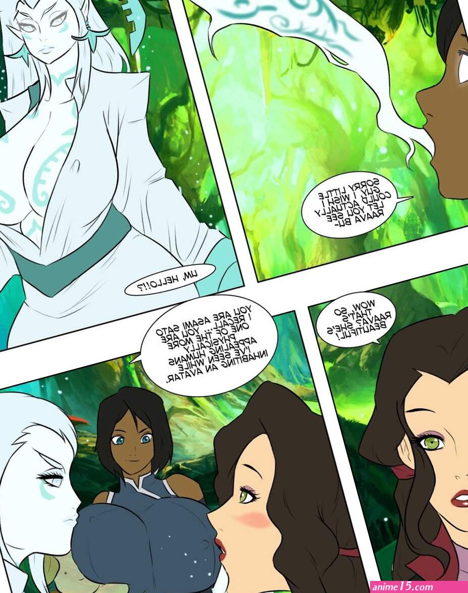 Korra the busty lesbian of the kingdom Issue 1