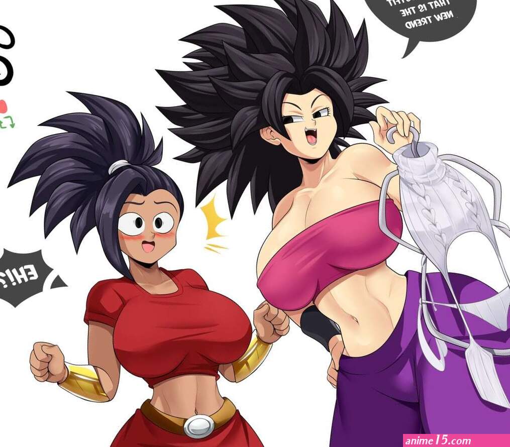 Caulifla And Kales Outfit Game! Porn Comic