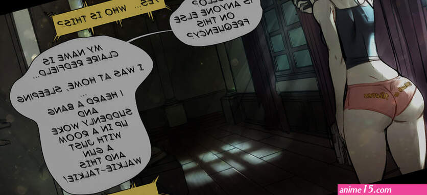 Resident Evil interactive comic- Cherry-Gig