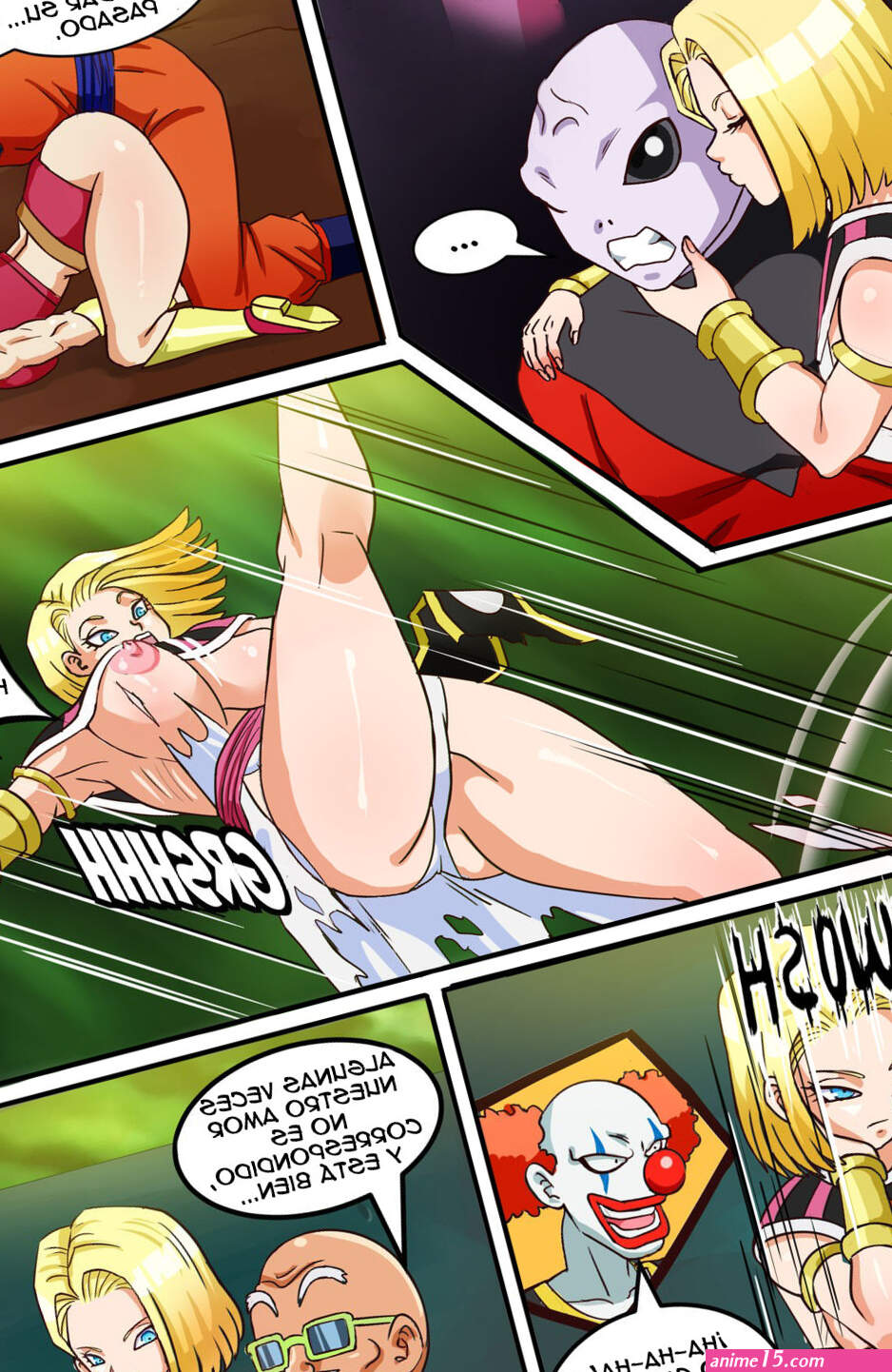 Comic dragon ball super xxx La Diosa del universo 7.