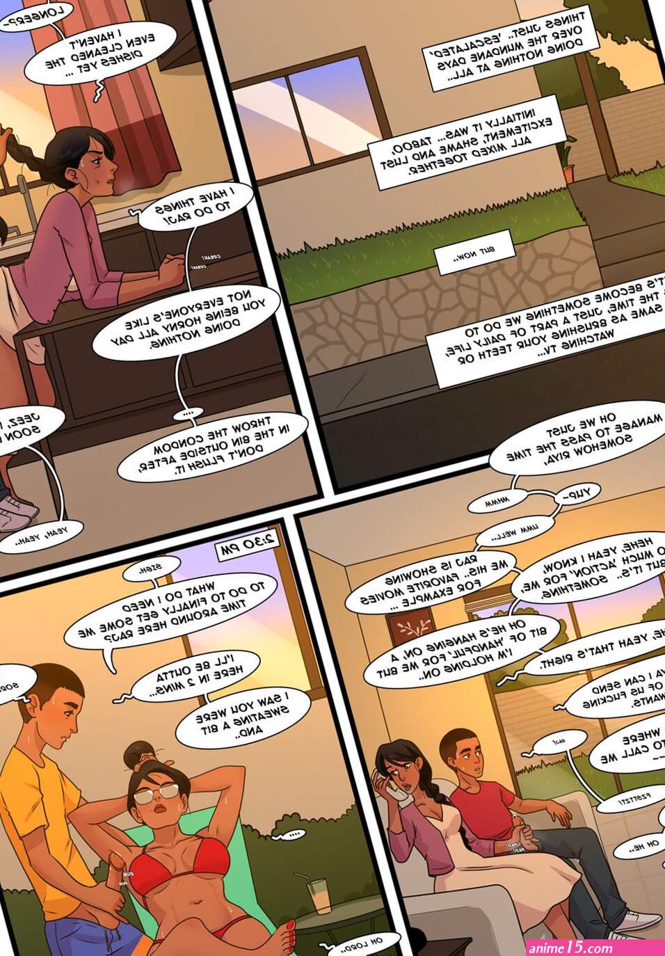 Quarantine Life comic porn