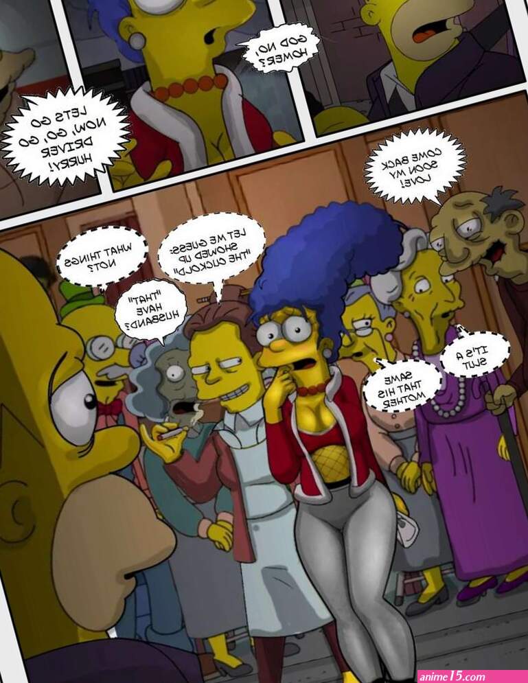 Porn comic Simpsons Comics. Navidad 4. IToonEAXXX. Sex comic MILF Marge loves