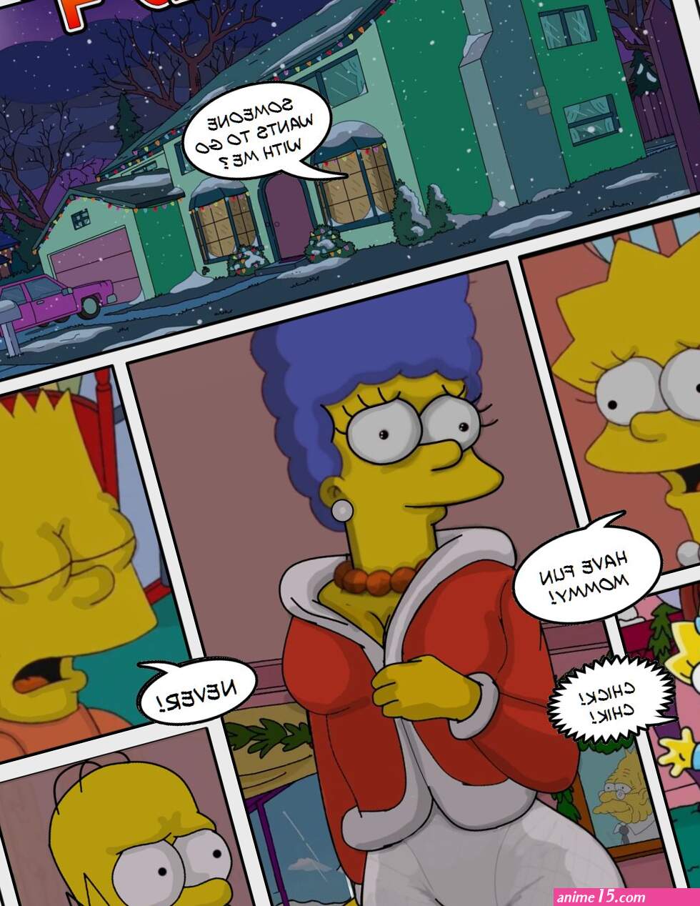 Simpson comics xxx