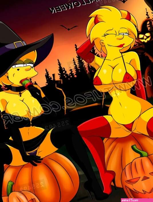 Porn comic The Simpsons Part 13 Halloween