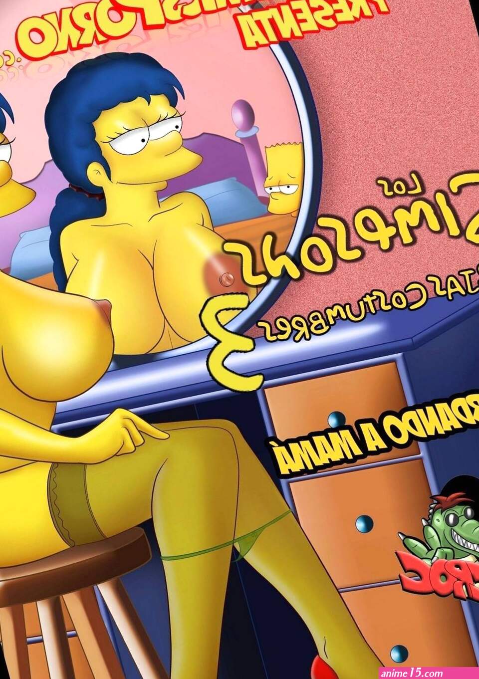 The Simpsons Old Habits 3 porn comic