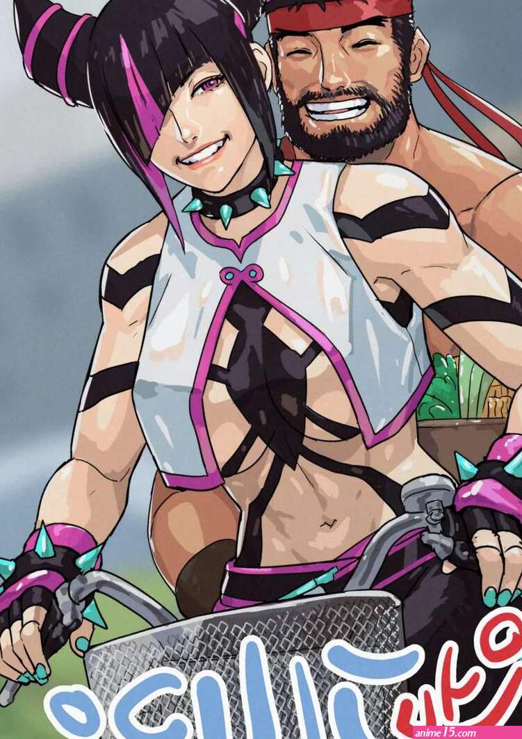 Street Fighter.. Juri Han and Ryu. CirenK
