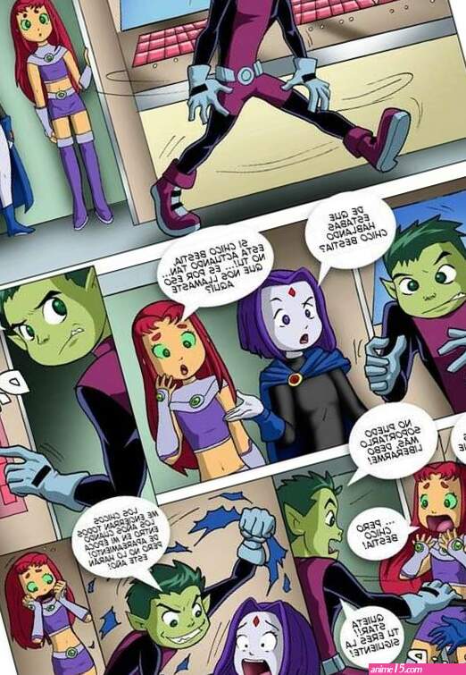 Comic porno LOLITITANS. Palcomix. cmico de sexo Titanes estaban muy