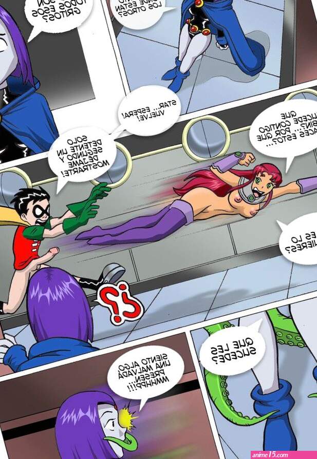 Los Oscuros Besos de Trigon Comic Teen Titans Sex.