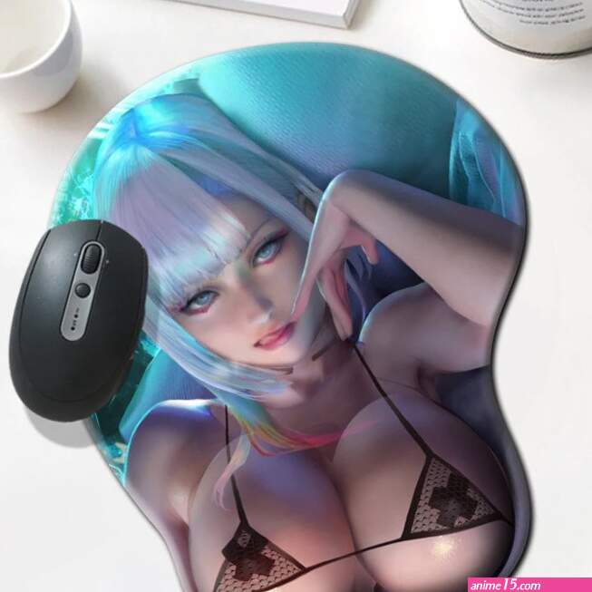 Hentai Lucy Sexy Naked Girl 3D Chest Mouse Pad Big Gaming Anime Boobs