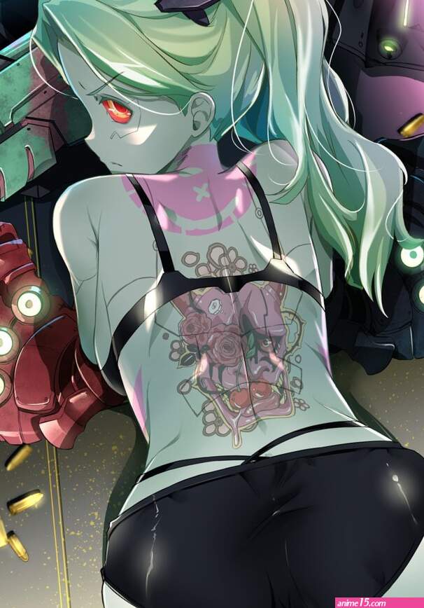Rebecca from cyberpunk nude