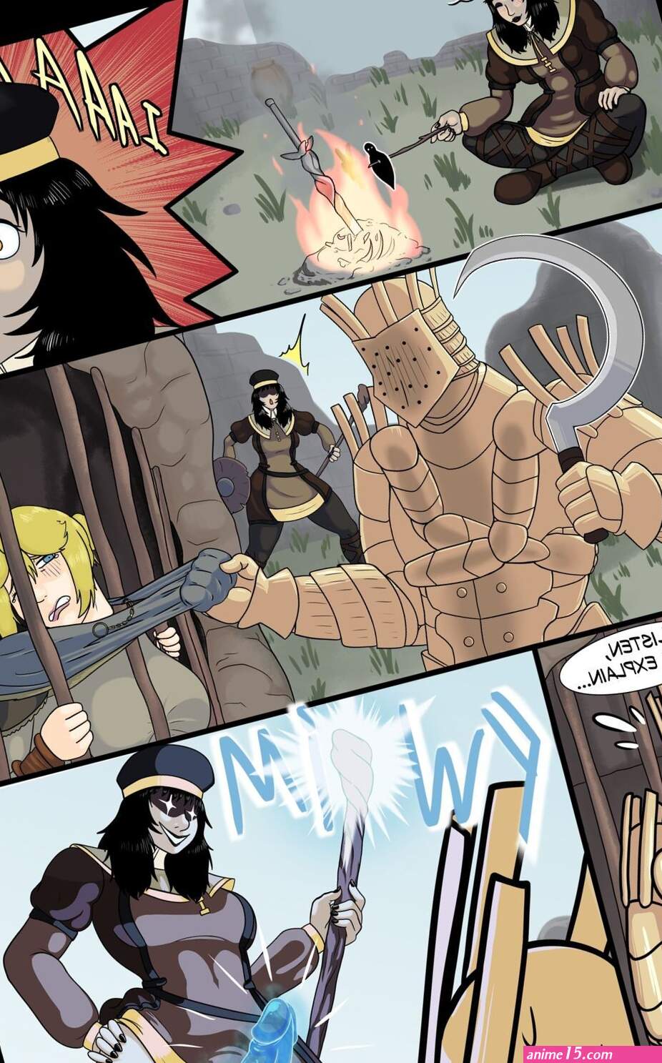 The Adventures Of Kina The Witch In Dark Souls Porn Comic english 06