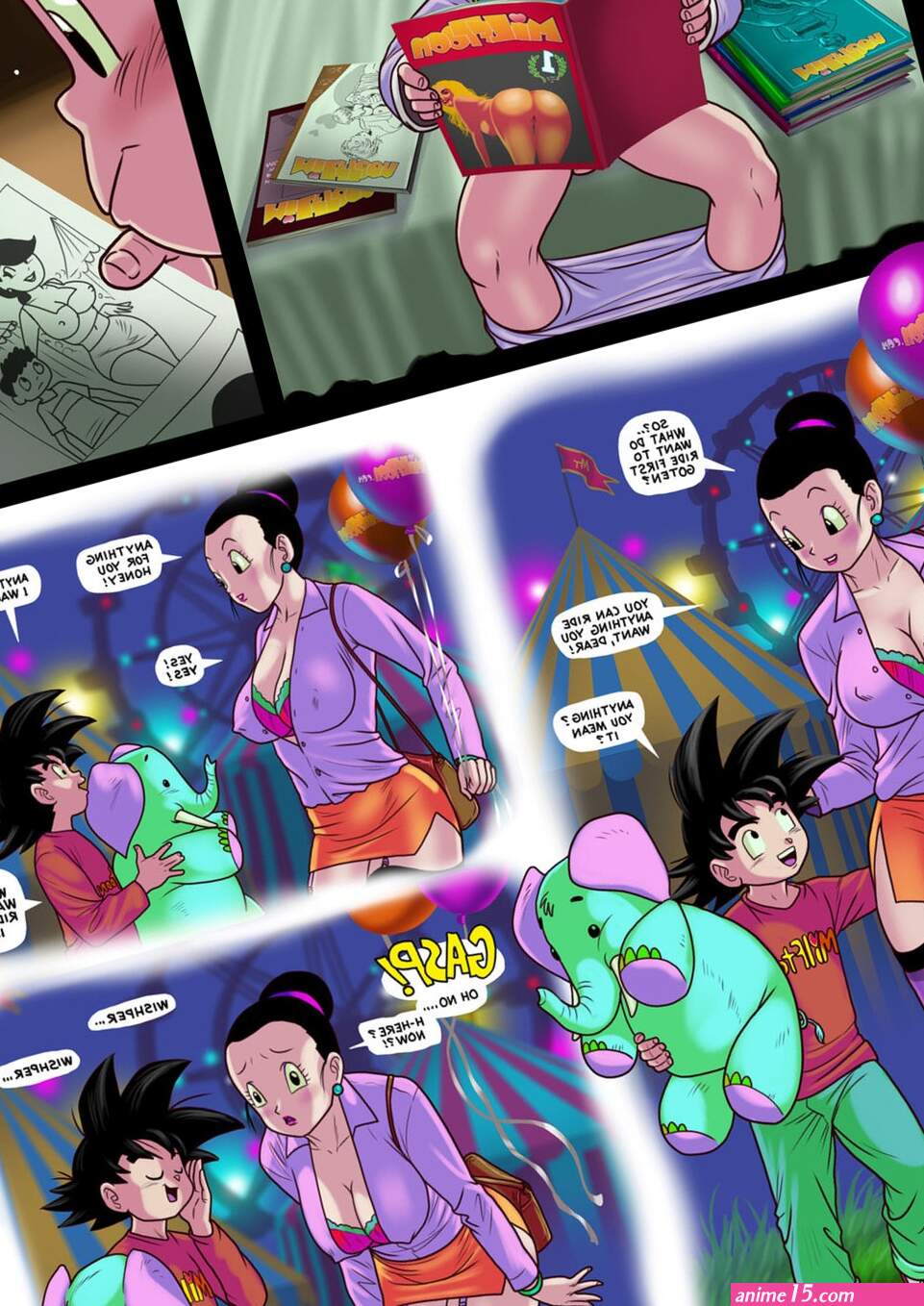 Dragon Ball Z Hentai the Birthday boy Issue 1