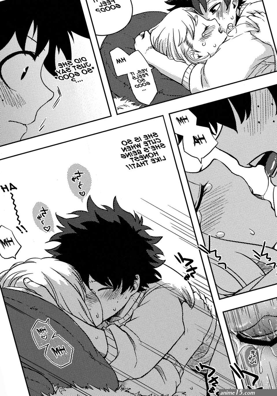 Post 4011000: Buthikireta comic IzukuMidoriya MyHeroAcademia OchacoUraraka