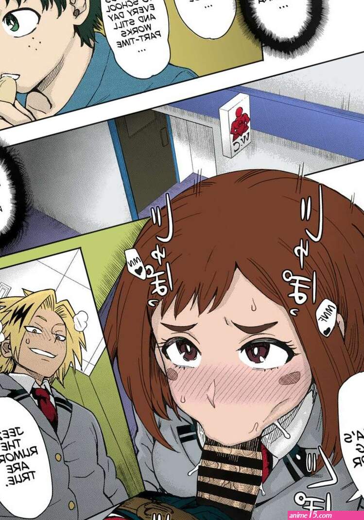 Porn comic Colorized. Uraraka Ura Fuzoku Urarakas Behind the Scenes Prostitution Sex comic brunette beauty retired
