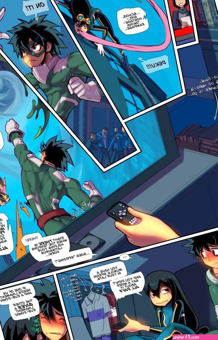 Deku and Froppy SMASH part 1 Hentai english 01