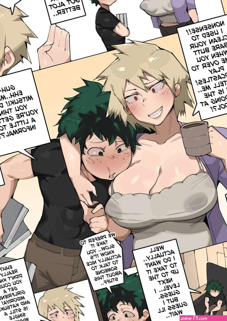 Porn comic Mitsuki x Deku. Elijahzx Sex comic sexy blonde was