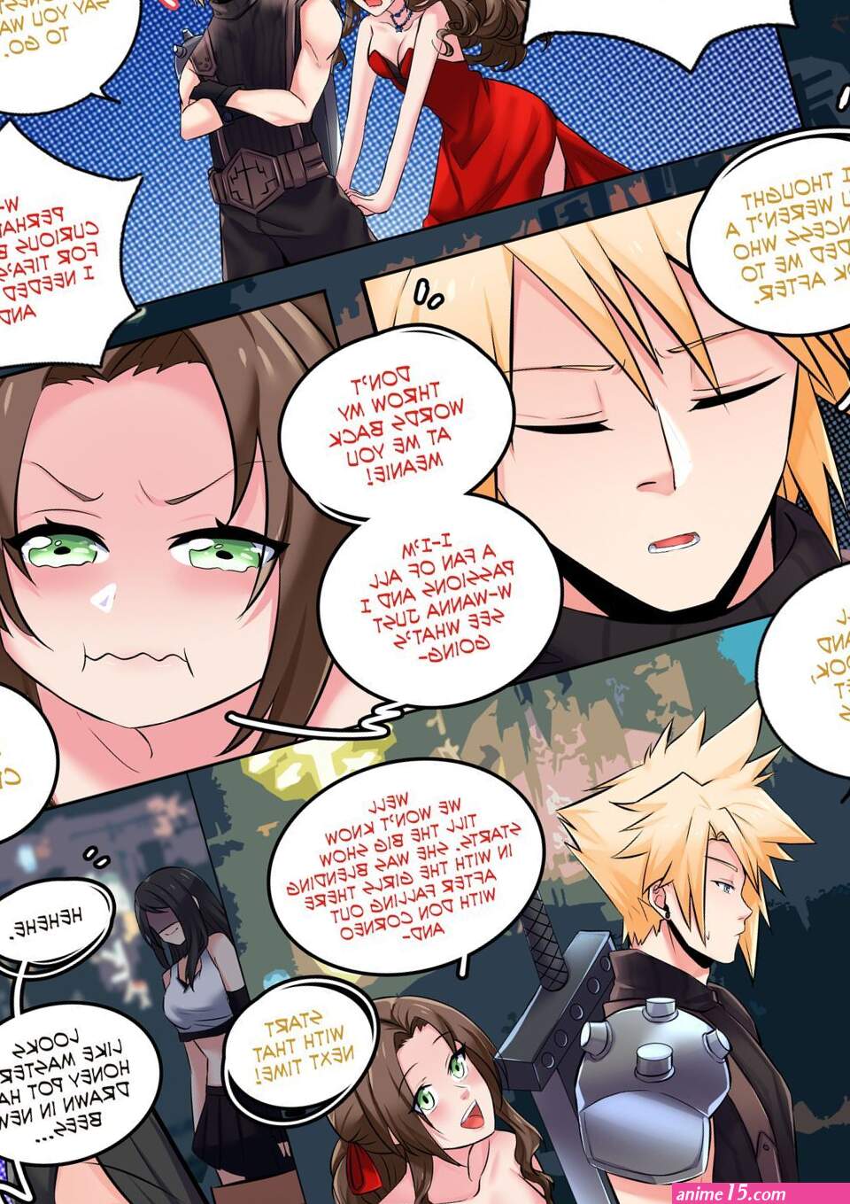 Final Fantasy 7: Honey Bee Inn Porn Comic english 03