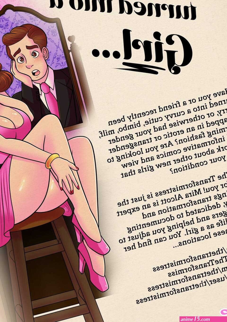 Short Comics and one-shots The Transformistress Free Porn Comics