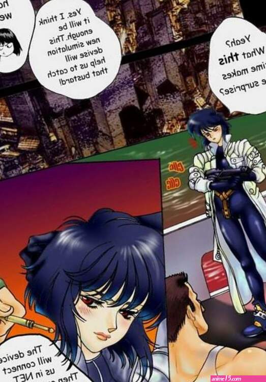 Porn comic Sex in the Shell. Chapter 1. Ghost in the Shell. Comics Toons. Sex comic busty brunette decided