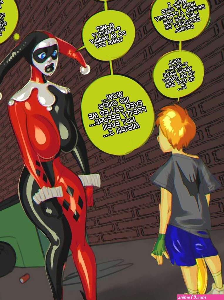 Porn comic Harley Quinnss New Honey. CROQUANT. Sex comic busty beauty Harley
