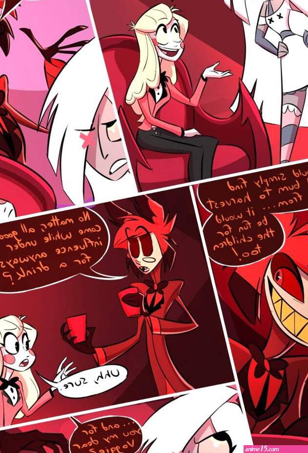 Mewro Hazbin hotel porn comic