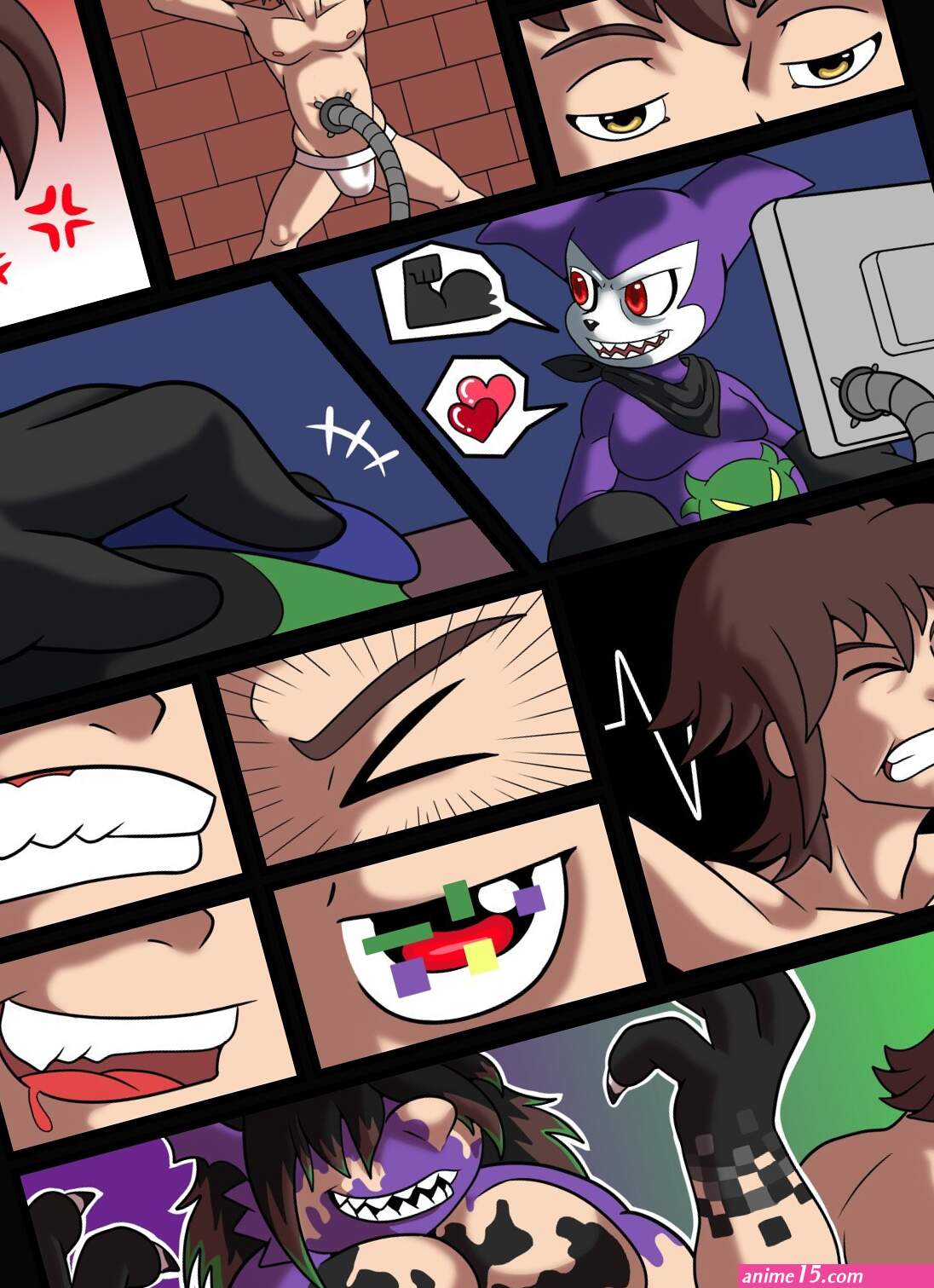 Zander Transformation comic porn