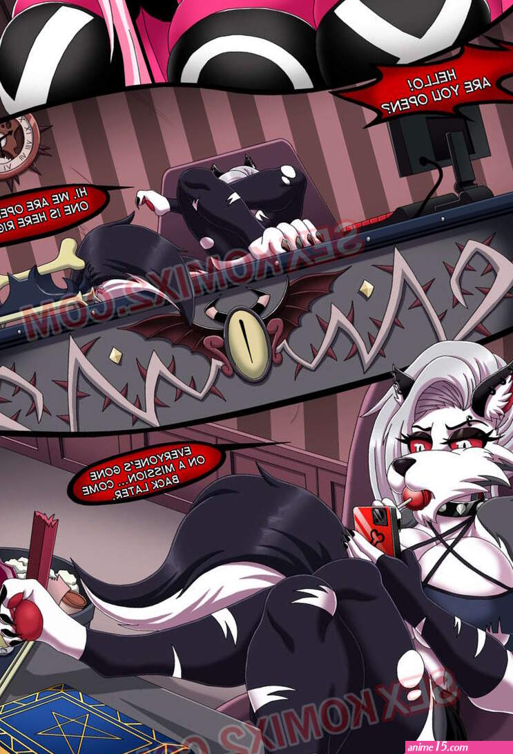Porn comic Helluva Boss. Secretary at work. by sexkomix2.com. Sex comic the whole team