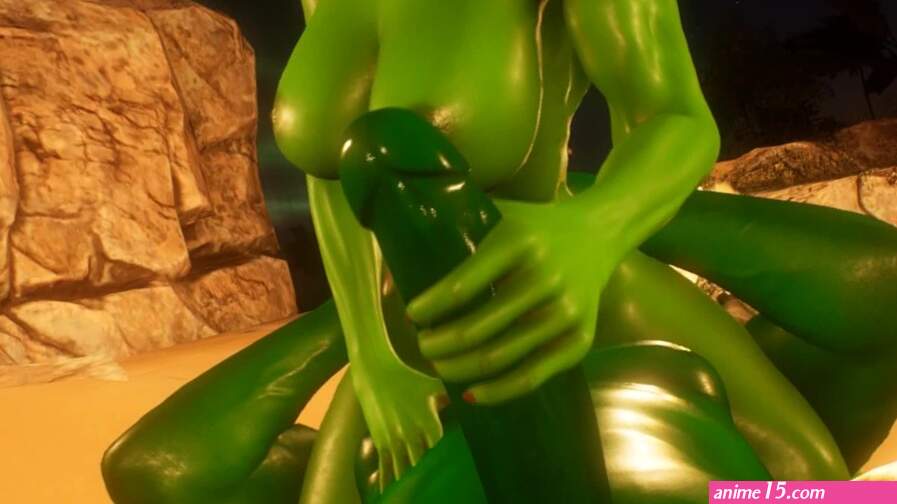 After cheating on each other Hulk and She-Hulk make up for sex Wild Life
