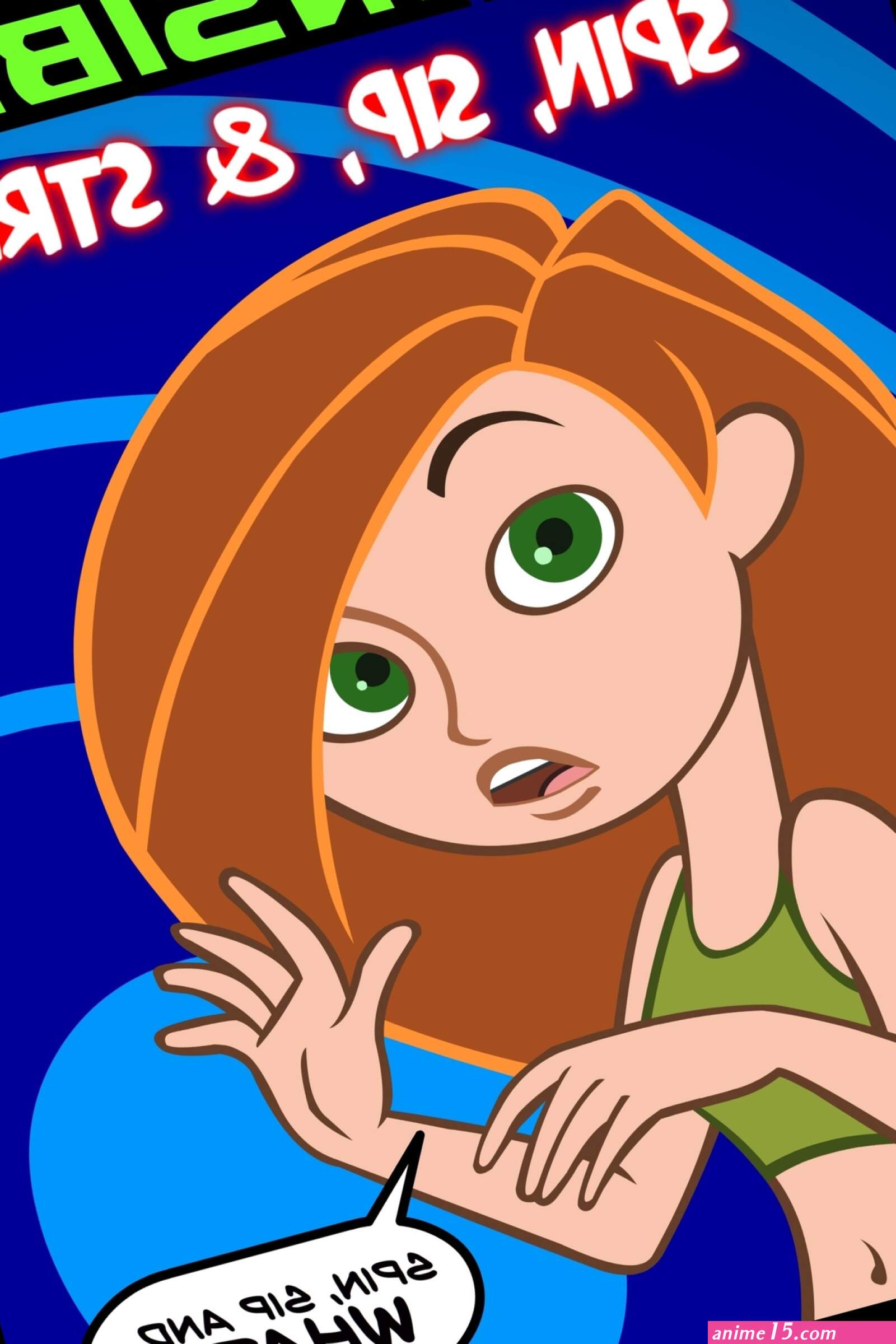 Kim Possible Spin Sip Strip! Porn comic Cartoon porn comics Rule 34 comic
