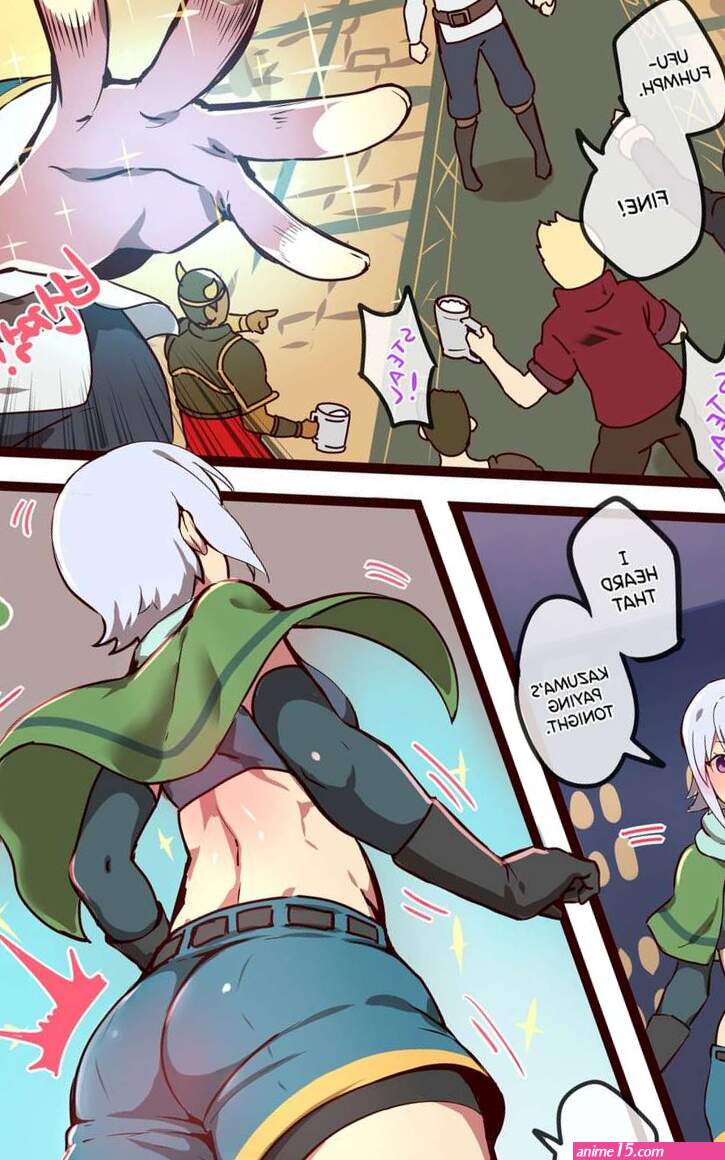 Porn comic Kono Subarashii Sekai ni Syukufuku o. Sex comic group of friends