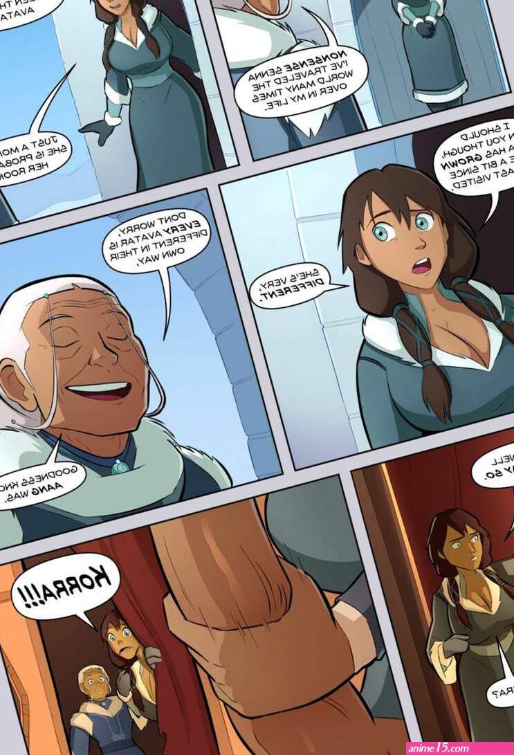 Porn comic Korra Book One. The Legend of Korra Sex comic busty brunette with