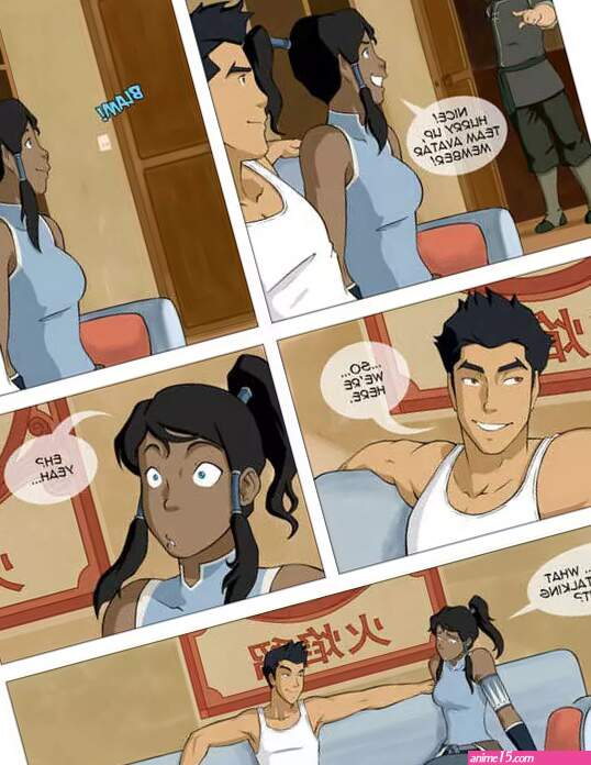 Porn comic Intimate Meeting The Legend of Korra sex comic they fuck