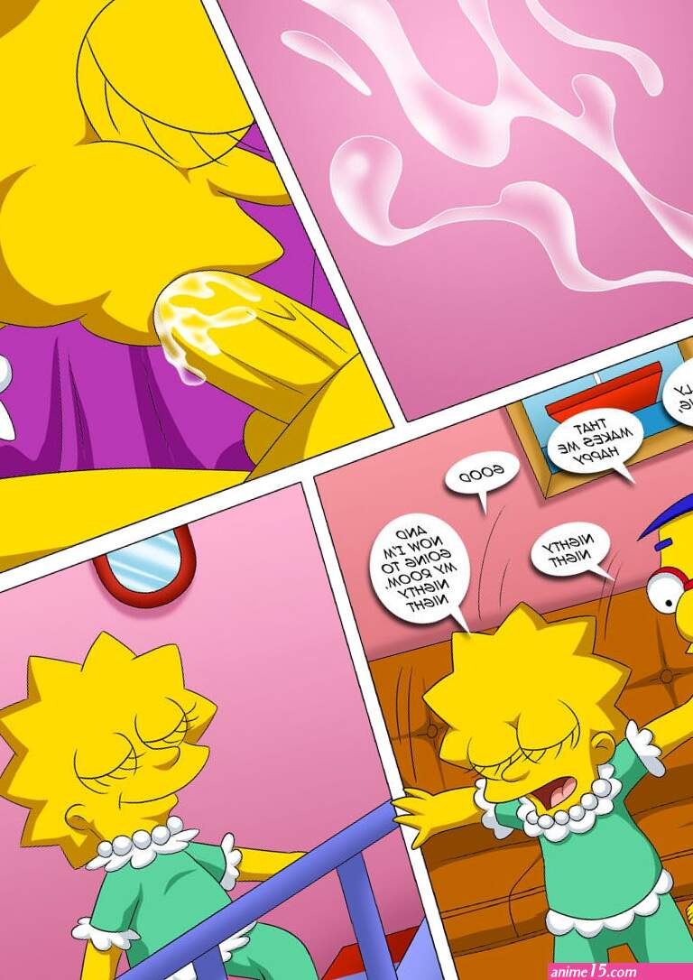 Lisa Simpson fucking with Milhouse Issue 1