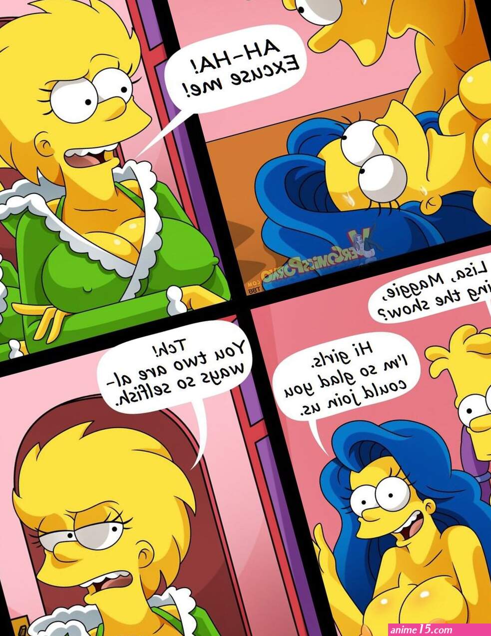 Post 3488274: BartSimpson Christmas comic Crocartist LisaSimpson MaggieSimpson MargeSimpson TheSimpsons Vercomicsporno