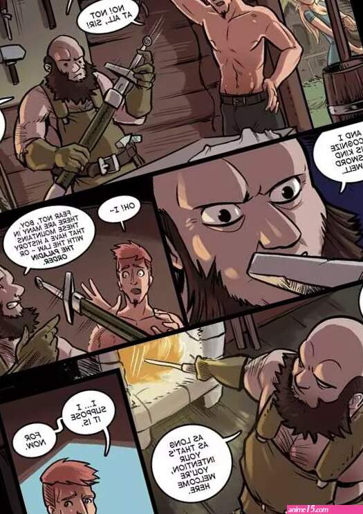 Porn comic The Cummoner. Part 16. A Gift Whore Mouth. Sex comic finally for some